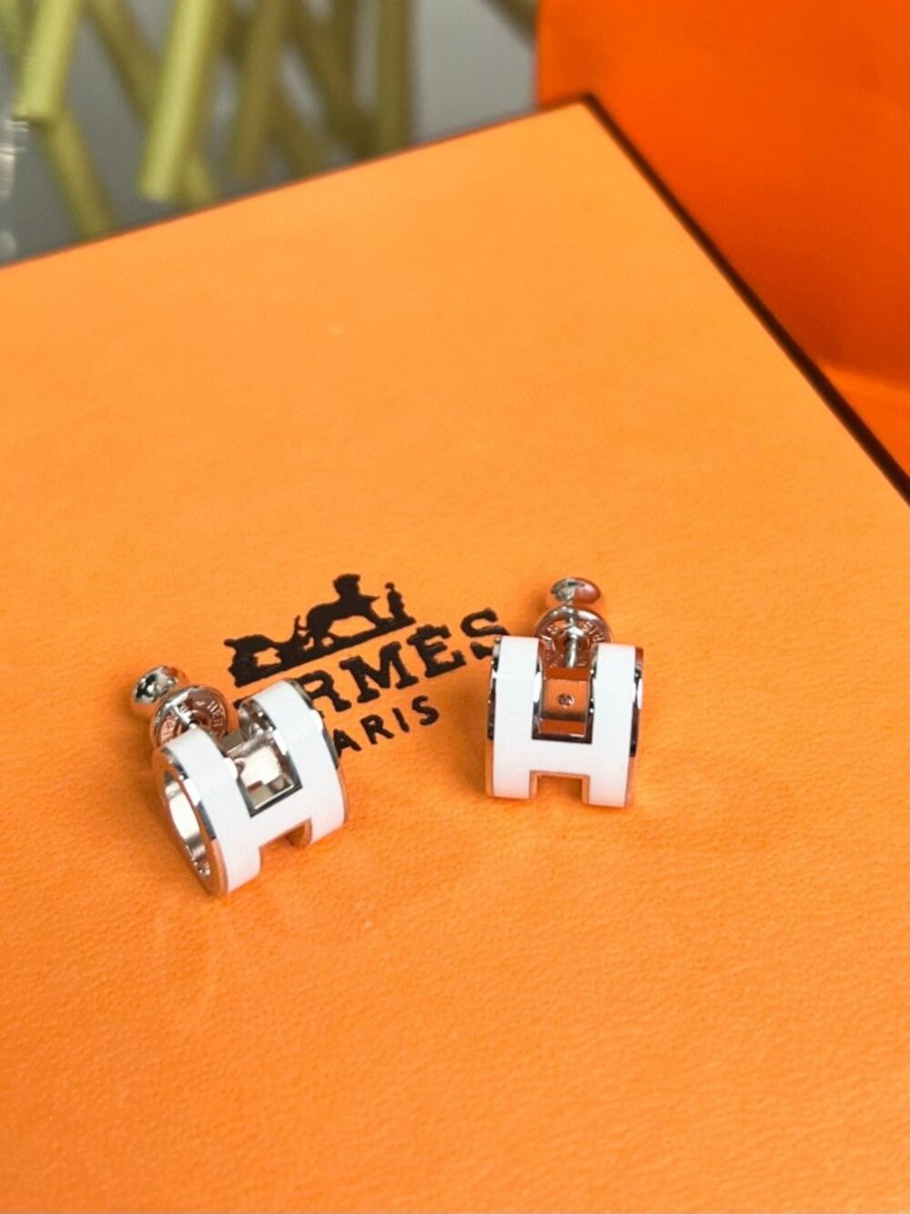 Hermes earrings